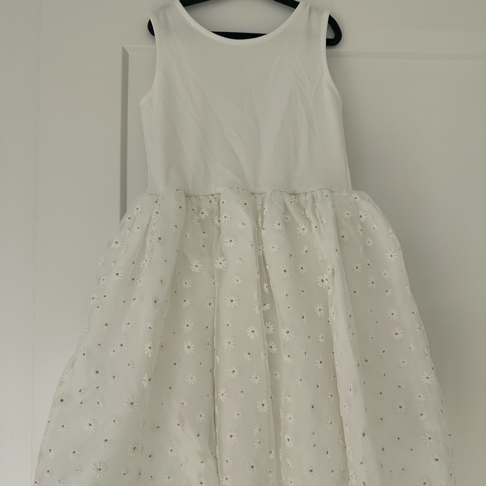 H&M White Floral Kids Dress